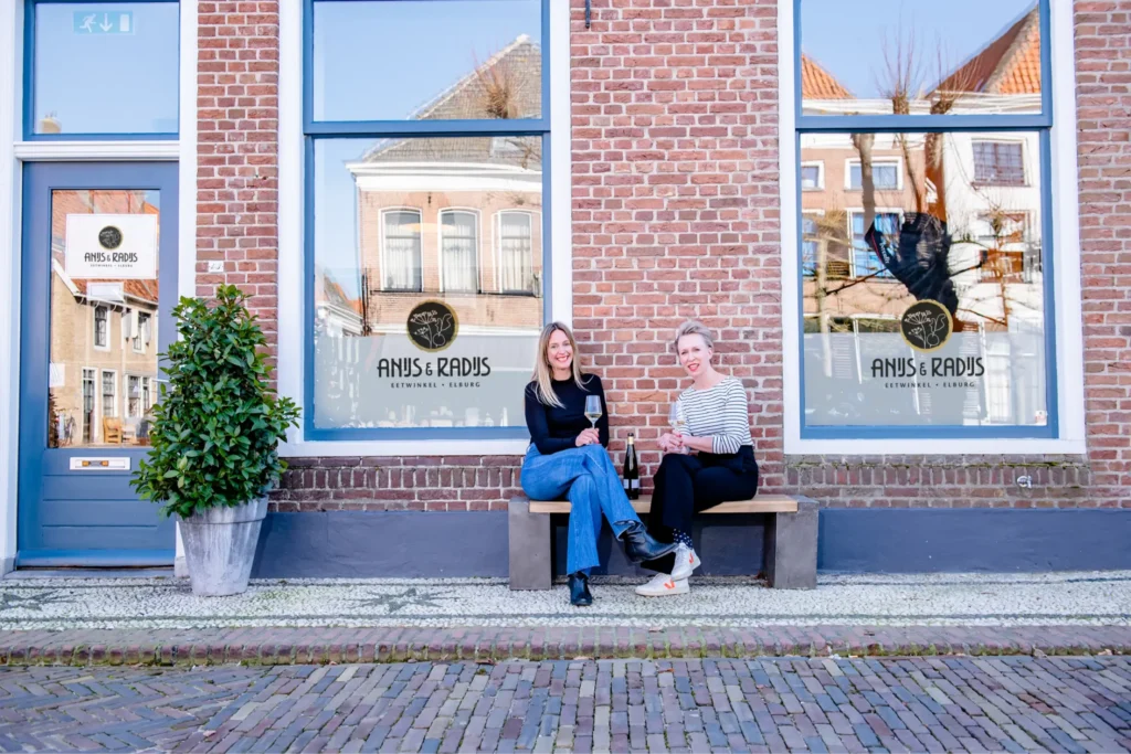 In de winkel